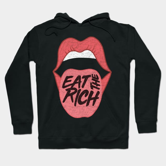 Eat The Rich Hoodie by valentinahramov